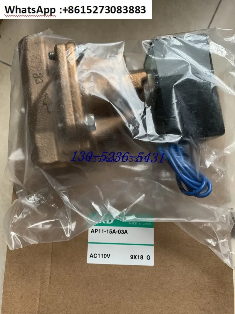 صمام الملف اللولبي CKD الأصلي AP11-15A-03A-AC110V AP1X-4038 العلامة التجارية الجديدة والأصلية #1