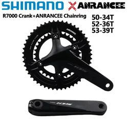 Shimano Ultegra R8000 105 R7000 11s R7100 R8100 12s Crankset With 110BCD Chainring 50-34T 52-36T 53-39T Road Bicycle Crankset
