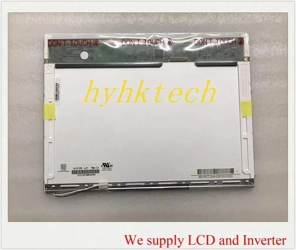 

Supply LCD N121X5-L01 (CMO 1204) 12.1 INCH screen panel ,new&A+ in stock, test working before shipment