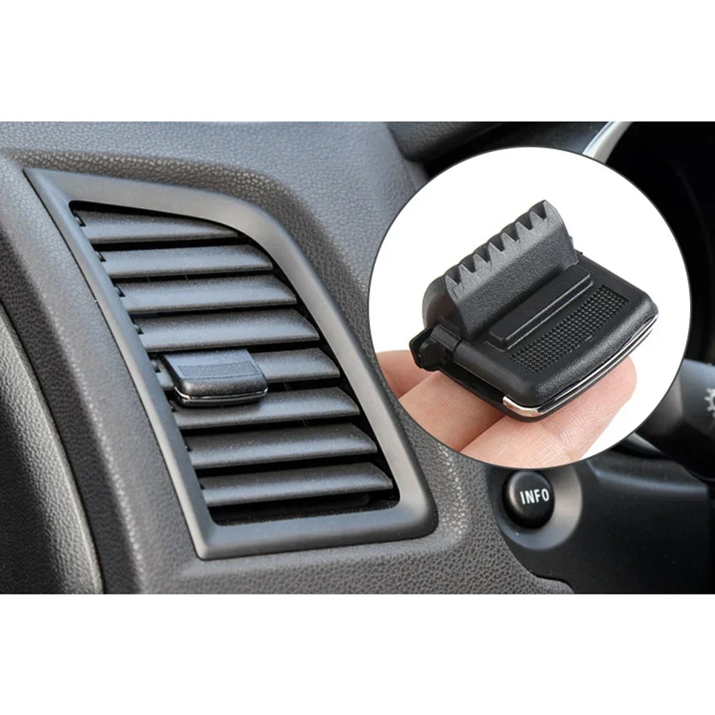 AC Vent Air Vent Paddle Clip Plastic Truck Accessories Black Car Center Contral For Outlander Sport