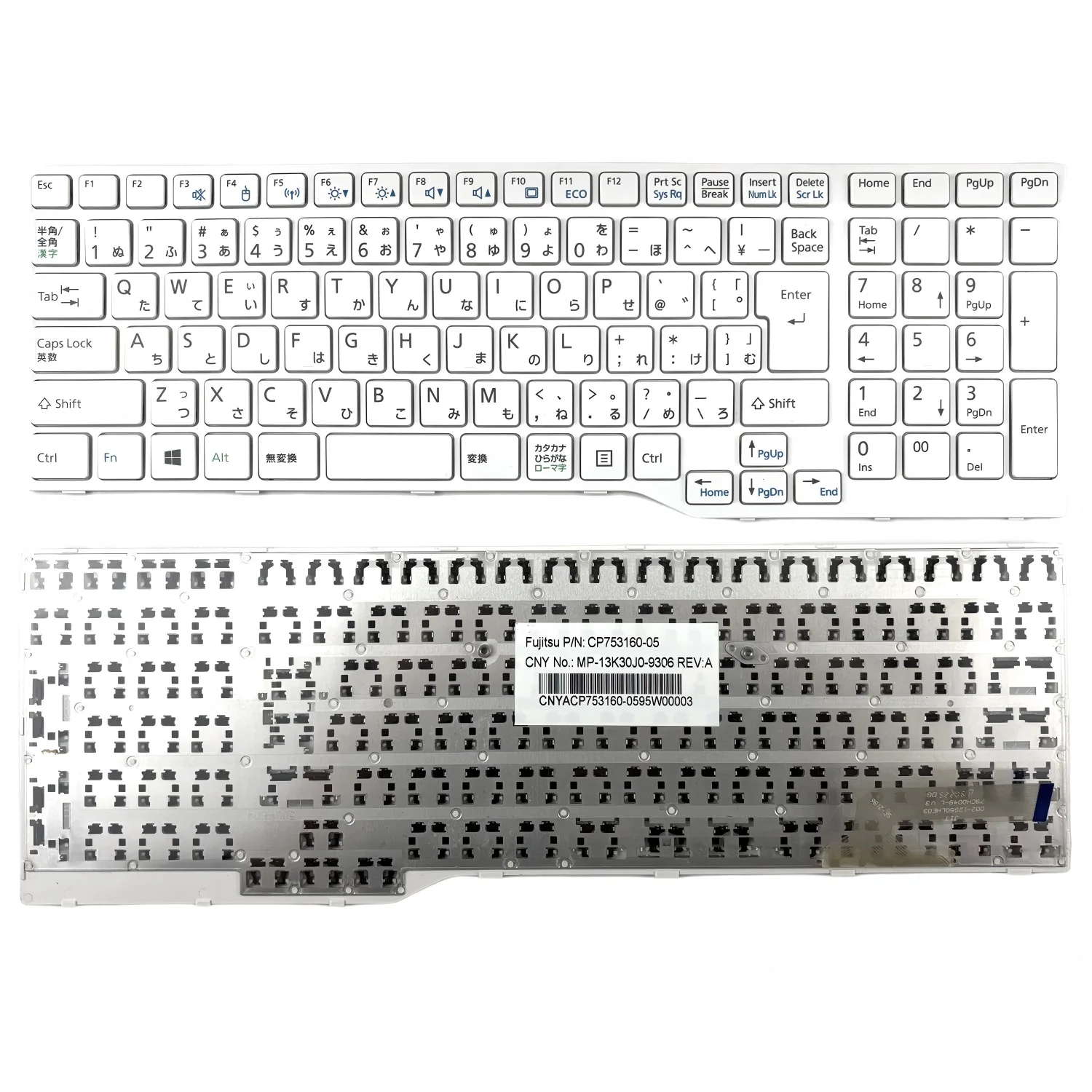 Japanese Keyboard For FUJISTU LifeBook A357 A359 A514 A544 A555 A557 AH355 AH356 AH456 AH524 AH544 AH555 AH564 AH565 AH574