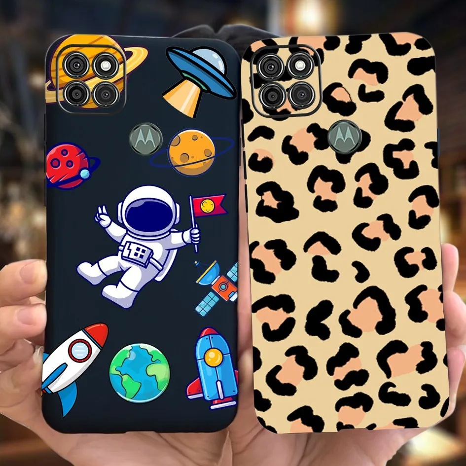 For Moto G9 Power Case XT2091-3 Cover Lovely Astronaut Soft Phone Case For Motorola Moto G9 Power Funda Moto G9 Play Plus Bumper