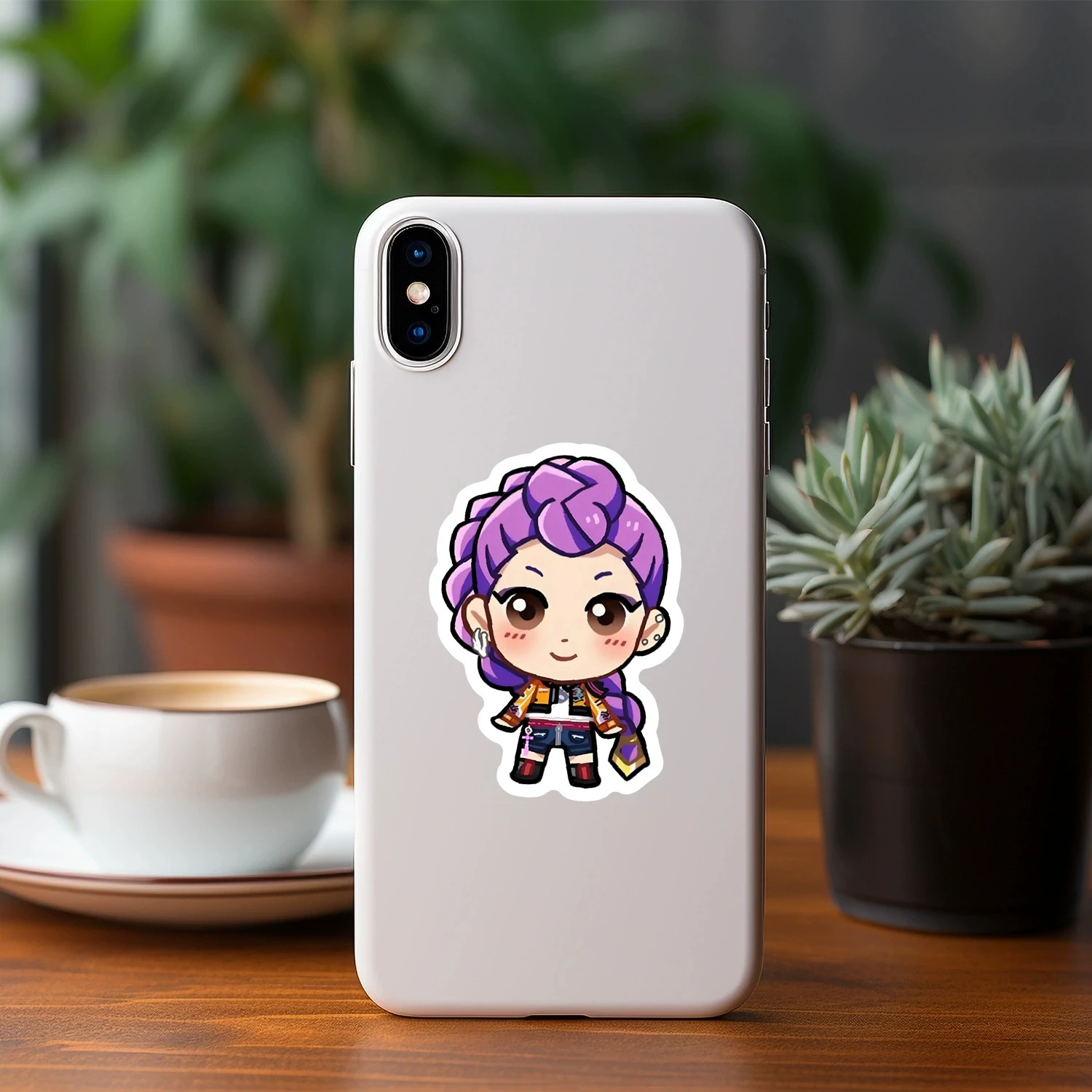 50/100 قطعة أنيمي شيطان الصيادين الكتابة على الجدران ملصقات كوب ماء المحمول مقاوم للماء ملصقات الزخرفية KPOP أنيمي ملصقات #4