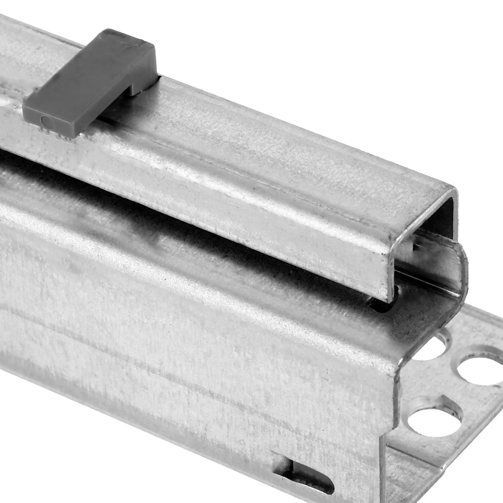 

1Pair Wear Resistant Metal Drawer Slides Silent Durable Heavy Duty Replacement Slides for Household Drawers Cabinet