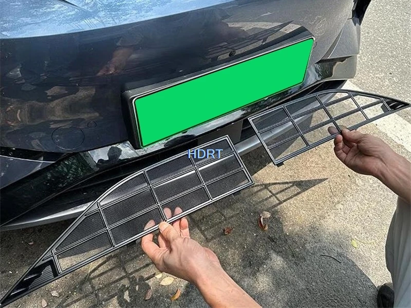 

Car Styling Insect Proof Cover Front Racing Grille Water Tank Dust Screen Anti Bug Net For BYD Sea Lion 07/Sealion 7 EV 2024 +