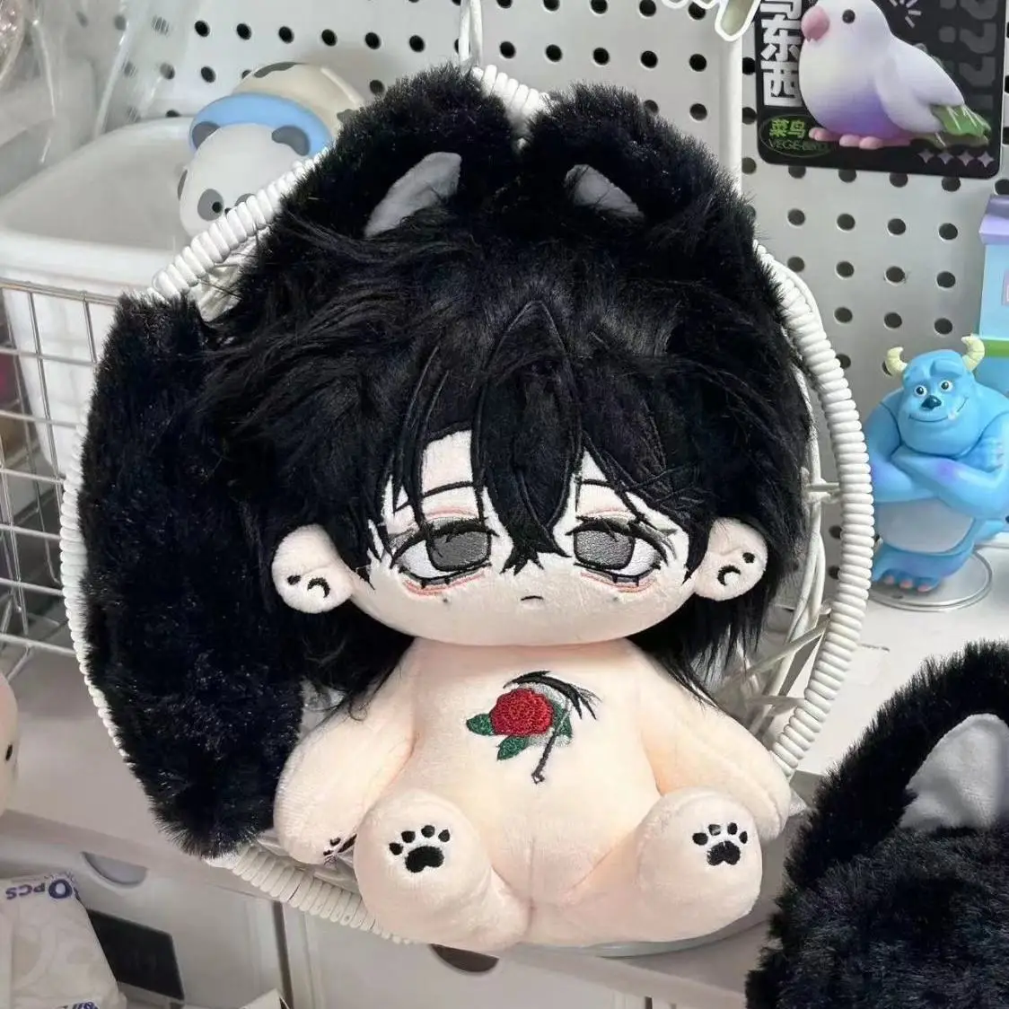 الأصلي زهرة جميلة وسيم أفخم دمية الجسم أنيمي تأثيري فستان محشوة بلوشي اللعب المعبود أرقام هدية عيد الميلاد #5