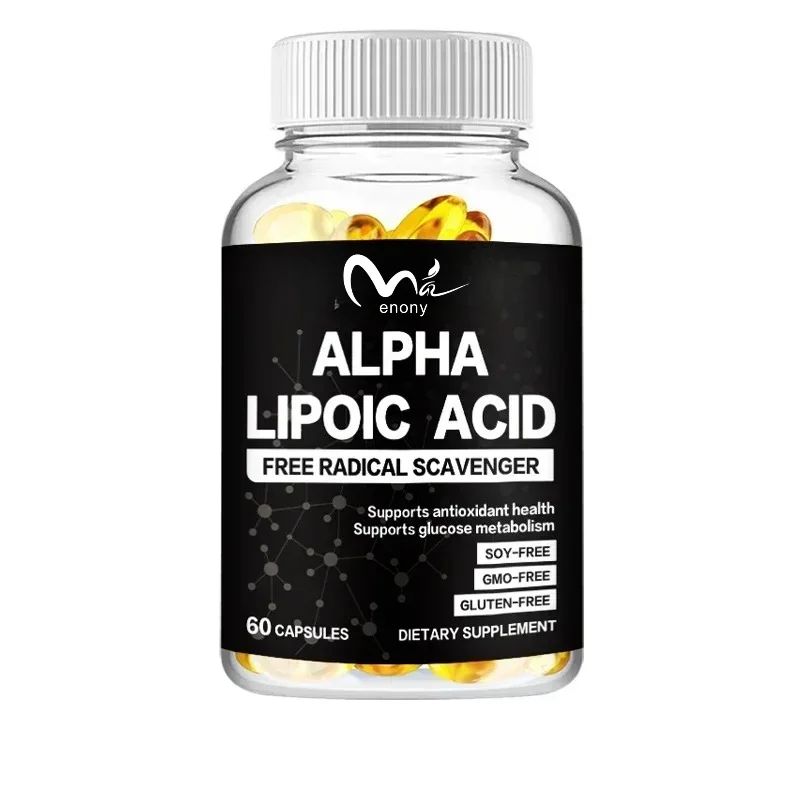 Alpha Lipoic Acid - Supports Neurological Health, Relieve Neuralgia, Powerful Antioxidant, Sugar Metabolism, Improves Immunity