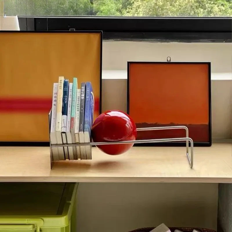 

Desktop Organizer For Magazines Books Newspapers Modern Bauhaus Design Creative Office Desk And Living Room Display