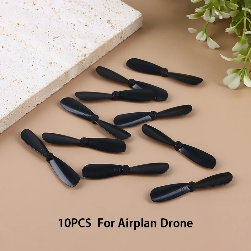 10pcs 46mm 4.6cm 0.8mm CW CCW AB Props Propellers Main Blades fit 716 615 720 Coreless Motor For Airplan Drone (5 Pair)