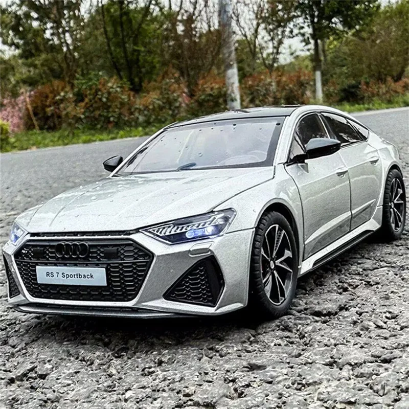 

1:24 AUDI RS7 Coupe Alloy Sports Car Model Diecast & Toy Vehicles Metal Car Model Simulation Sound and Light Collection Kid Gift