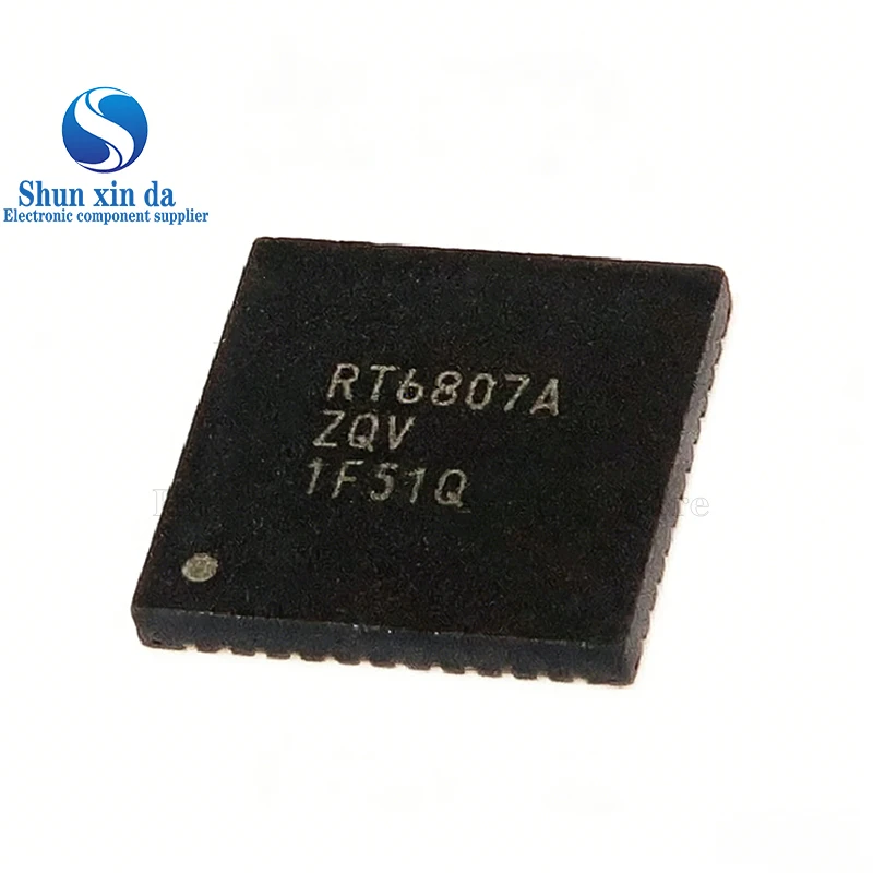 5PCS QFN48 RT6503AGQW RT6503A RT6807AZQV RT6807A RT6903BZQV RT6903B QFN-48 In Stock IC Chipset