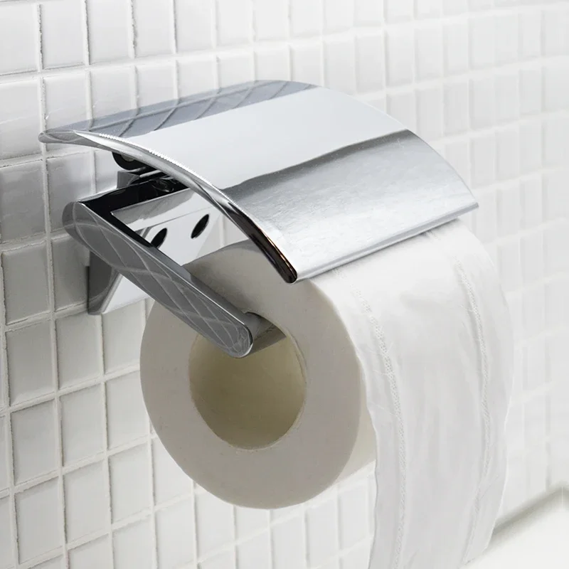 

Roll holder, toilet paper towel, toilet paper shelf, home creative, waterproof pumping paper roll paper tube