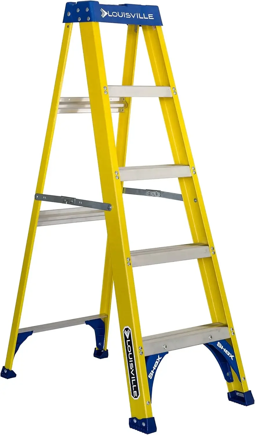 

5-Foot Fiberglass Step Ladder, 250-Pound Load Capacity, Type I, FS2005