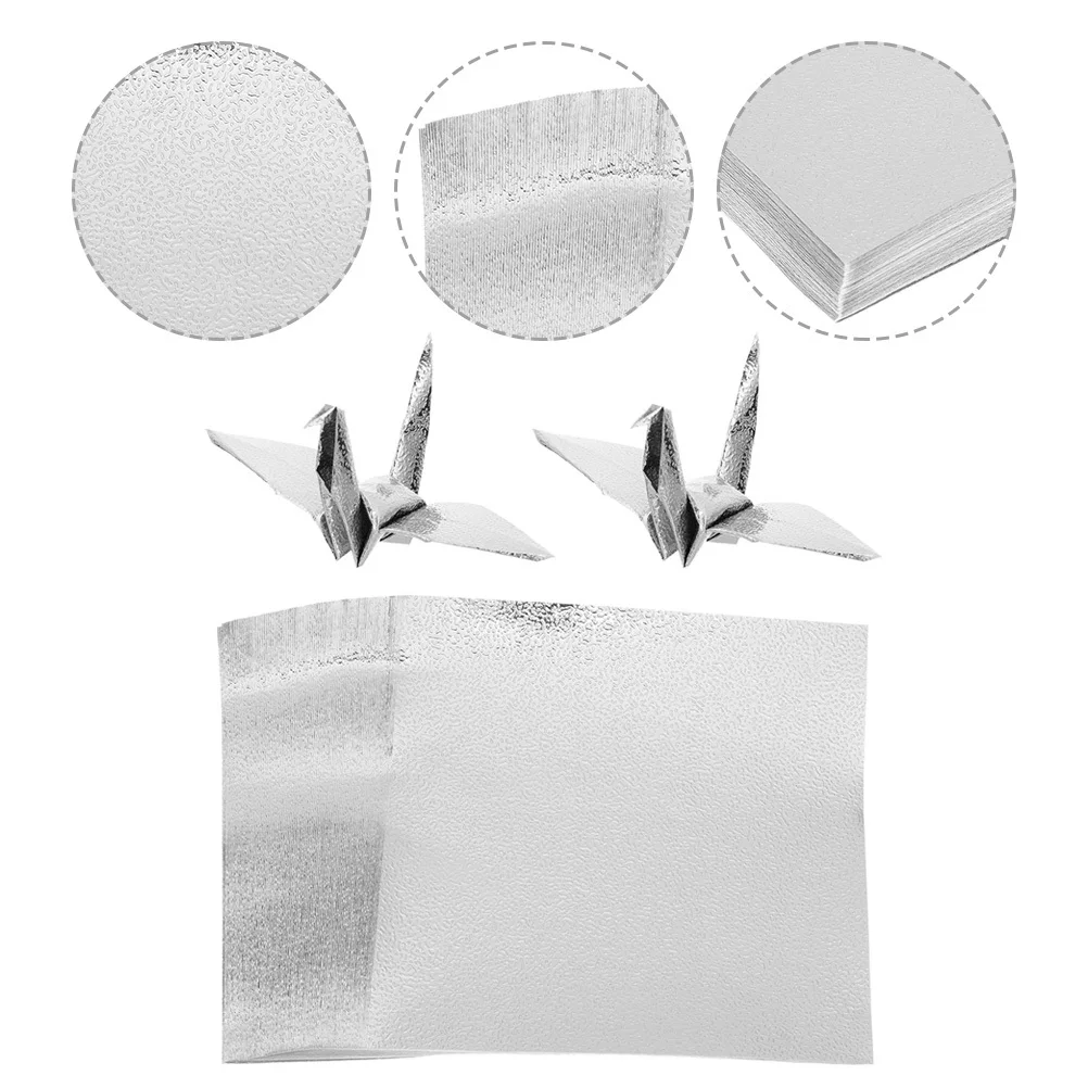 

100pcs Pearl Shiny Origami Paper Square Folding Diy Craft For Adults Art Projects Handmade Decorative Supplies