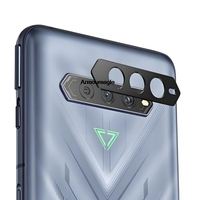 For Xiaomi Black Shark 4 Pro Camera Lens Metal Aluminum Black Cover Protector for BlackShark 4pro Camera Protective Caps Guard