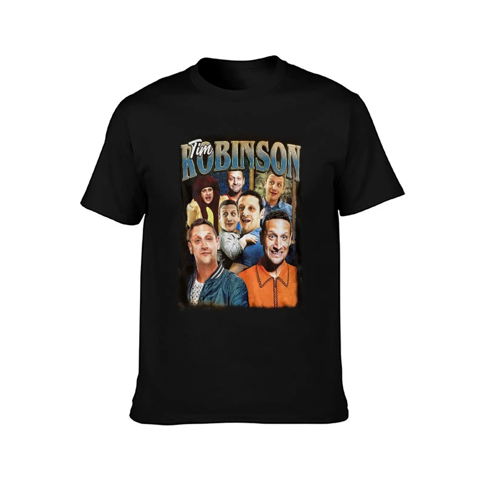 Tim Robinson Vintage T-Shirt Christmas Casual Short Sleeve Top T-Shirt
