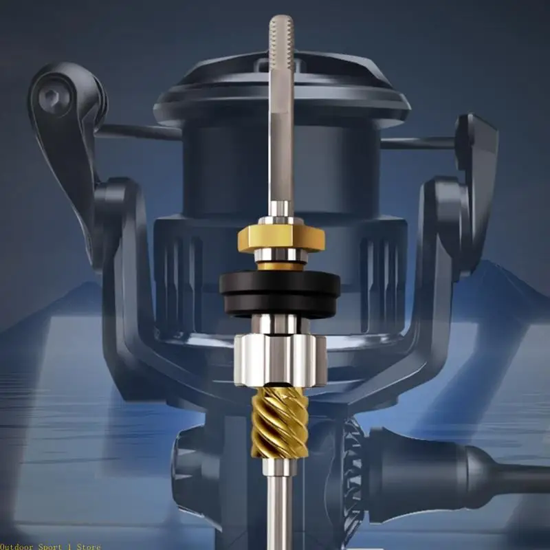 

A0KA Fishing Tool Equipment Fishing Reel 5.2:1 Gear Ratio Single/Double Rocker Arm Far Casting Reel Metal Wheel