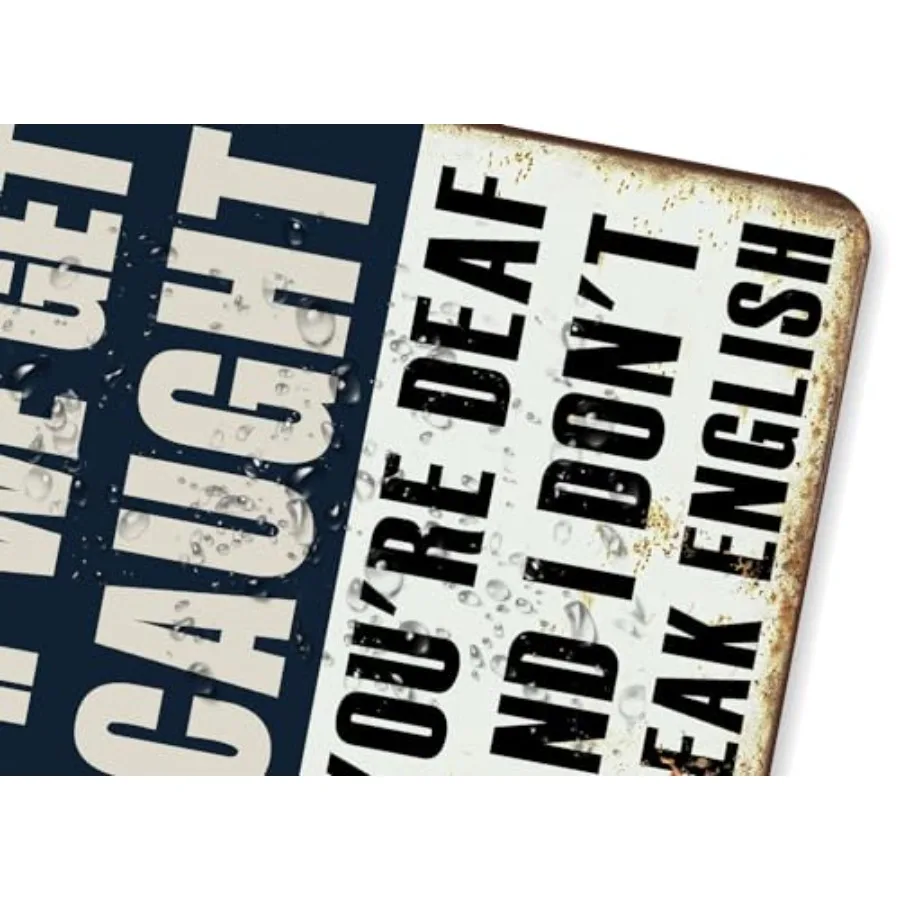 مضحك رجل كهف غرفة علامات الرجال الملحقات تسجيل للمرآب غرفة نوم المنزل بار جدار ديكور 12x8 Ih