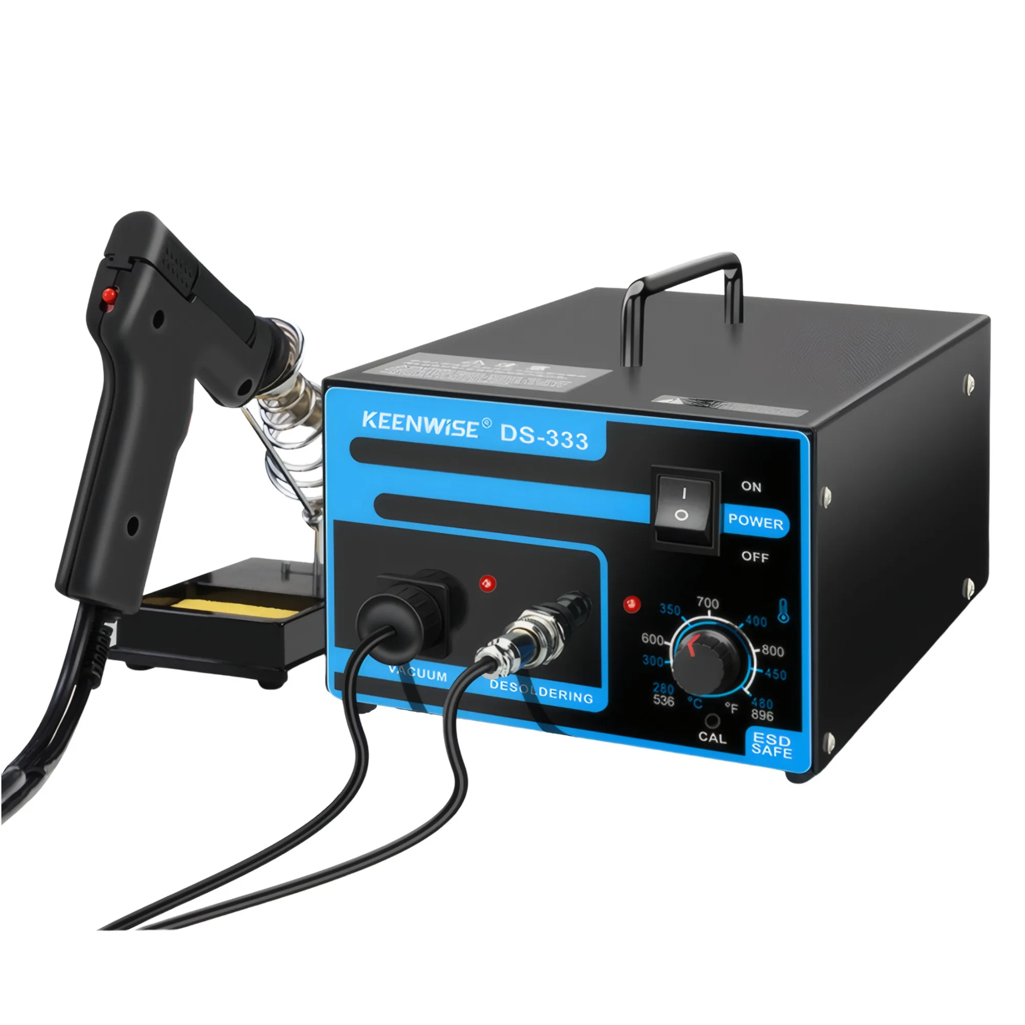 DS-333 BGA Pompa elettrica di aspirazione in stagno Dissaldatura di aspirazione elettrica Assorbe 280~480 ° C regolabile 120W