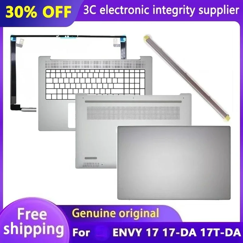 

Для ENVY 17 17-DA 17T-DA 17-DA0013DX задняя крышка ЖК-дисплея, рамка для упора для рук, нижняя часть корпуса, петли, крышка N87217-001 N87243-001 N87218-001