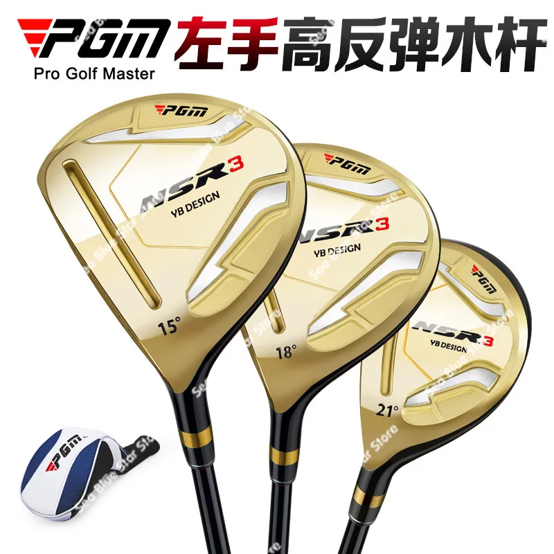 

Клюшка для гольфа PGM Left Hand Golf Club Tee Wood, мужская, №. Дерево/Нет дерева. 3/Номер. 5 высокопрочных титановых клюшек для гольфа для левшей