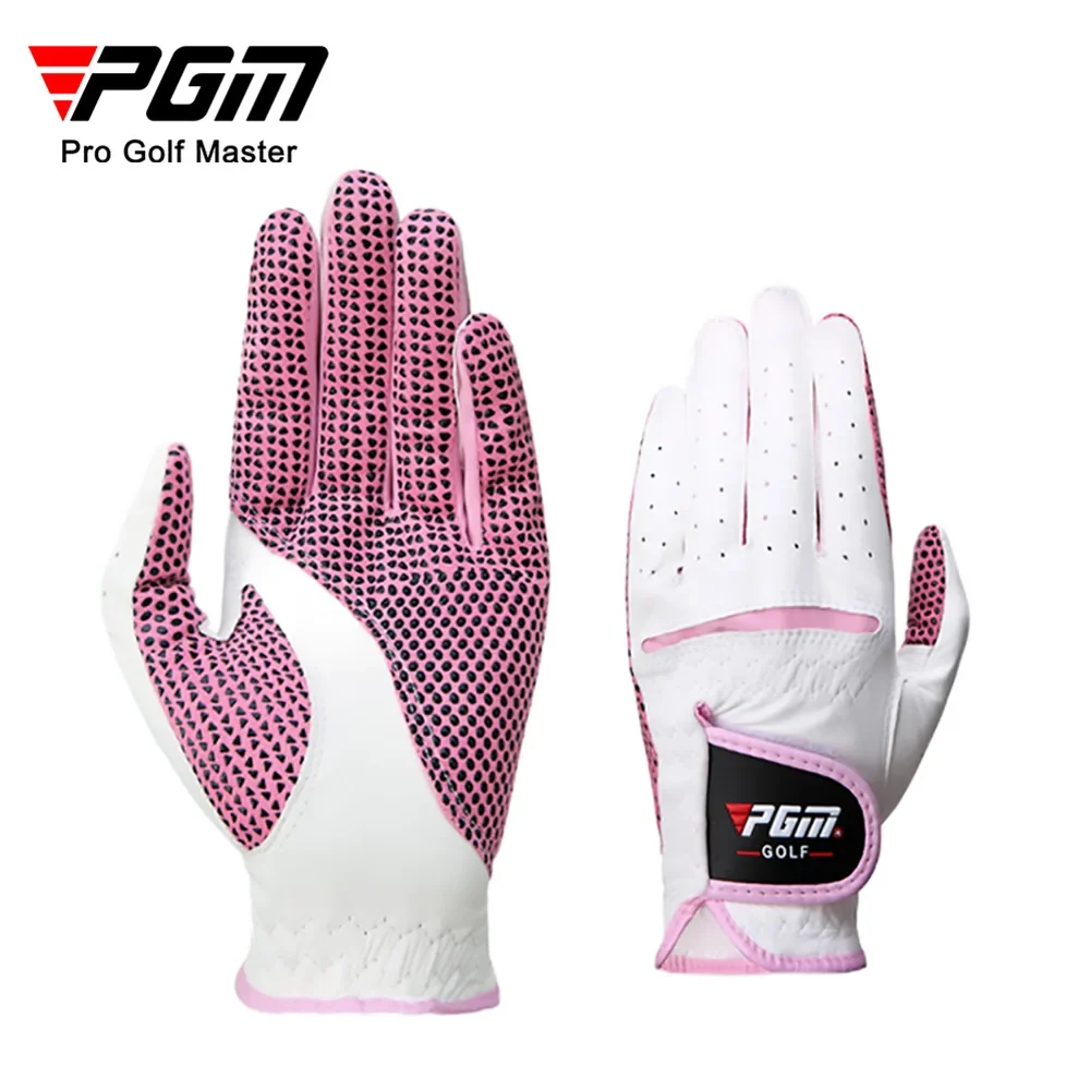 

PGM Golf Gloves Lambskin Women's Gloves Wear resistant and Non slip