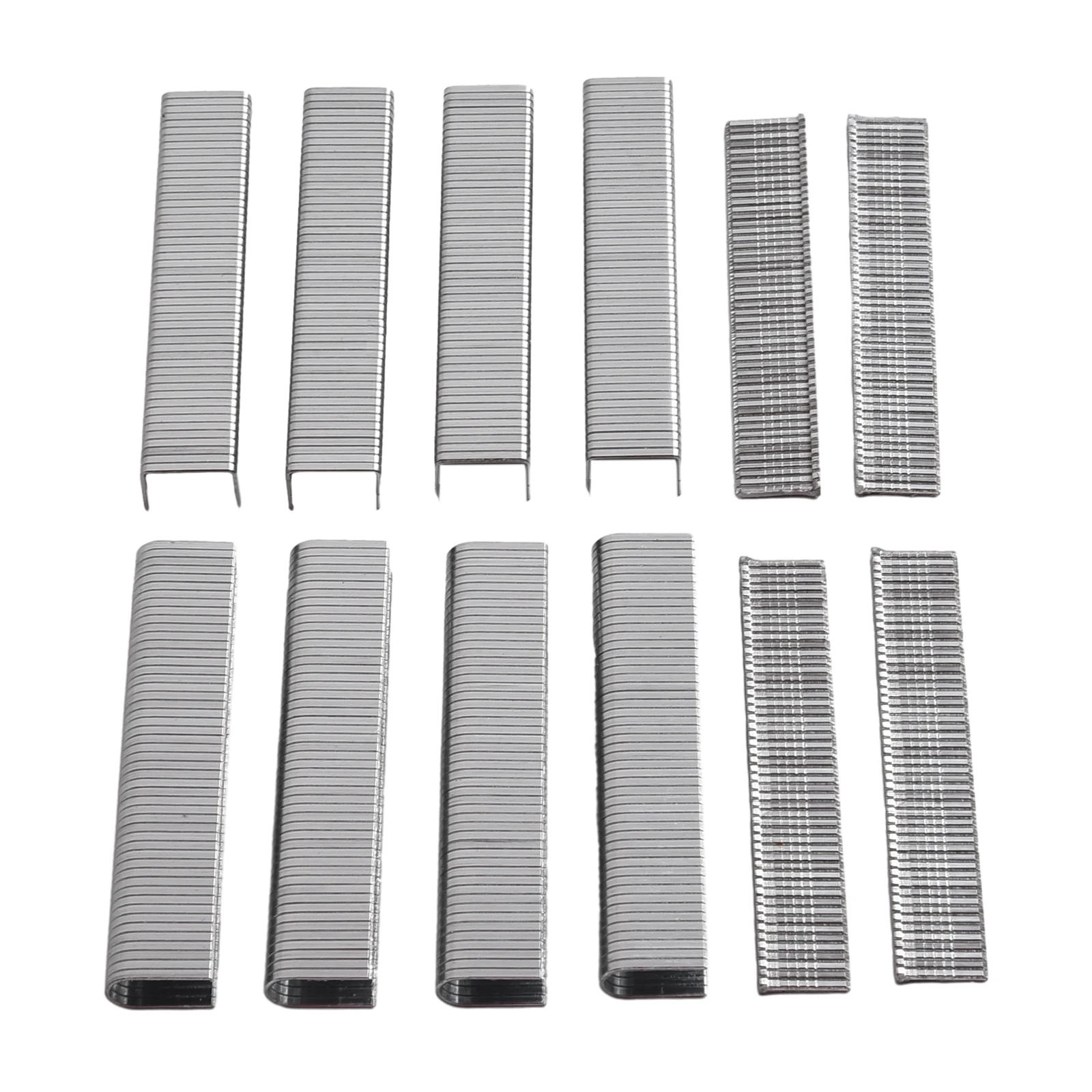 

Staple Nails Spares Steel U/ Door /T Shaped For DIY For Woodworking Silver Excellent Service Life High Quality
