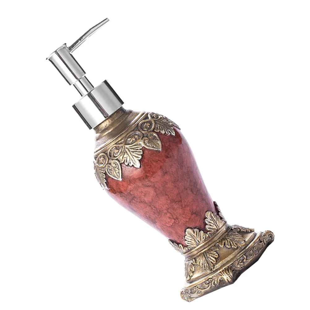 300 مللي خمر نمط إعادة الملء الراتنج موزع زجاجة للاستحمام هلام صابون اليد كريم زيت طبيعي يمزج زجاجات مضخة فارغة