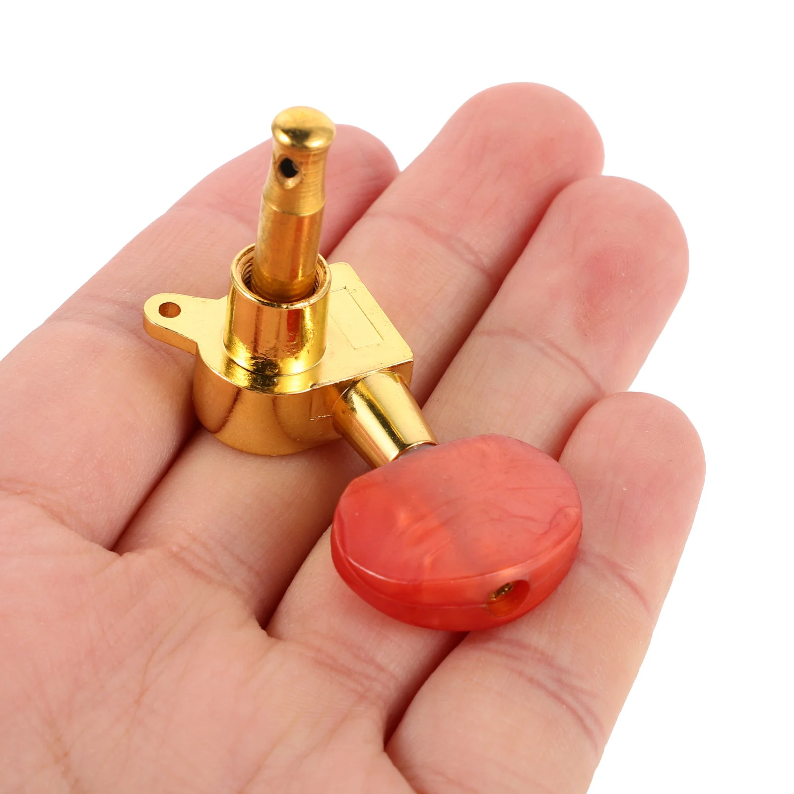 

6pcs Acoustic Guitar Tuning Pegs Locking Tuners Replacement Folk Guitar String Winder Tool Sealed Design Machine Heads For Stage