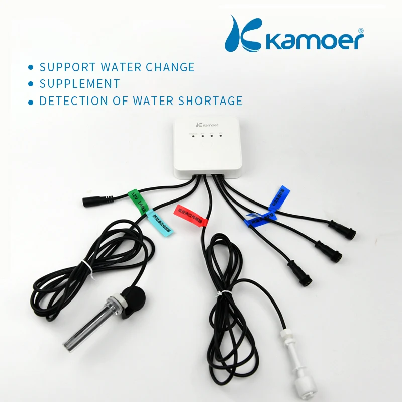 Kamoer KWC Wifi Automatic Water Replenishment Water Changer Wireless Optical Liquid Level Sensor Aquarium Submersible Pump