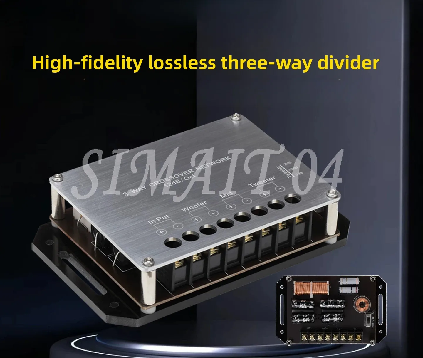 Fever car audio modified car frequency divider three-way frequency high power divider high school bass car household