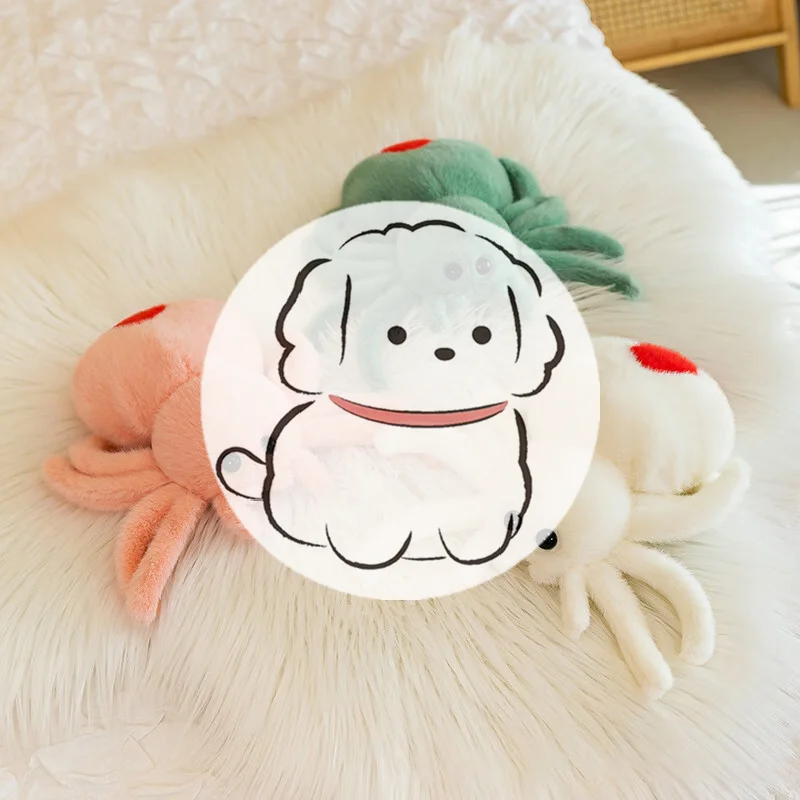 Cute 25cm Plush Toy Plush Reptile Simulation Spider Hallows' Day Crawling Pet Doll
