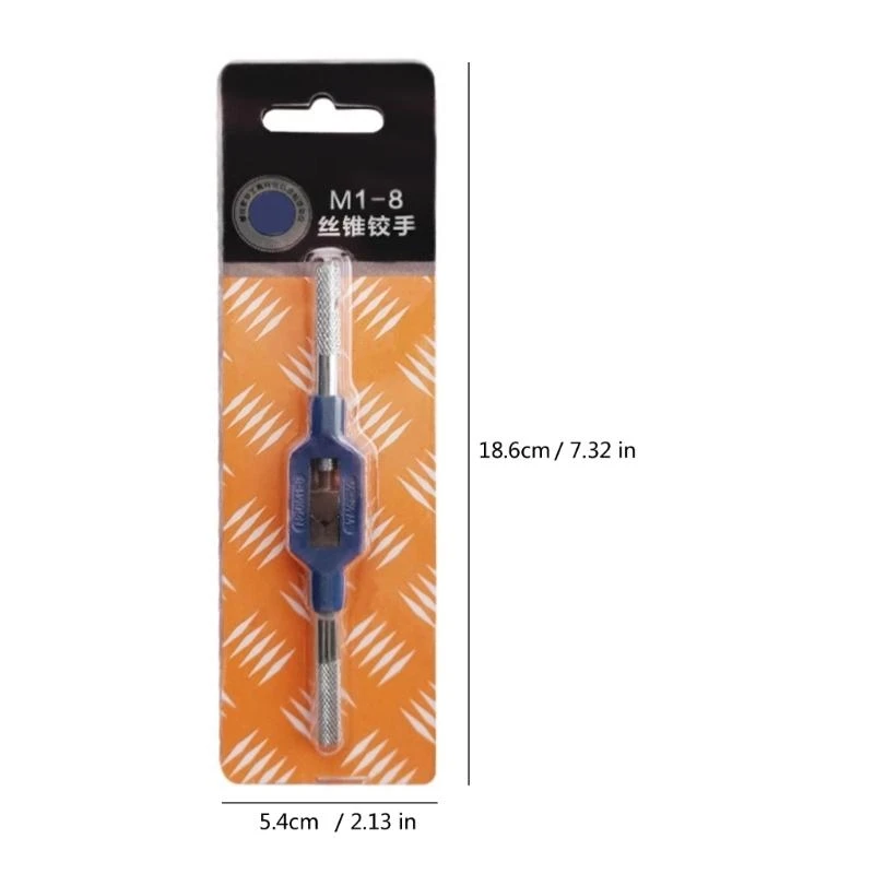  Adjustable Hand Tap Wrenches Holder Accessory for Tap and Die Set Tapping Tool