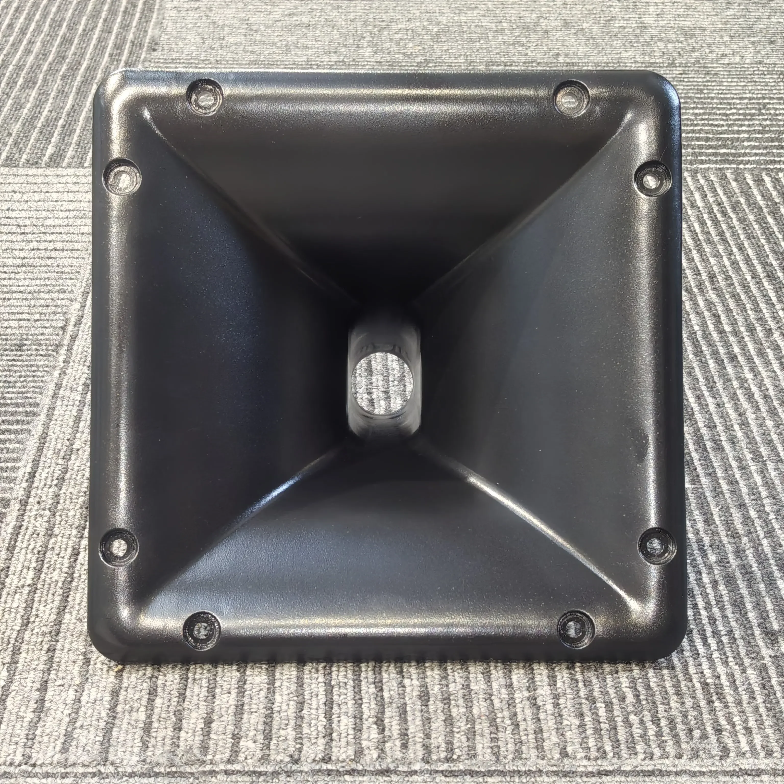 MW Audio 1"-Kehlkopf-Kunststoffhorn 210x210x110mm, ABS-Schraubwellenleiter für den Austausch von Pro-Audio-Lautsprechern – Detail 10