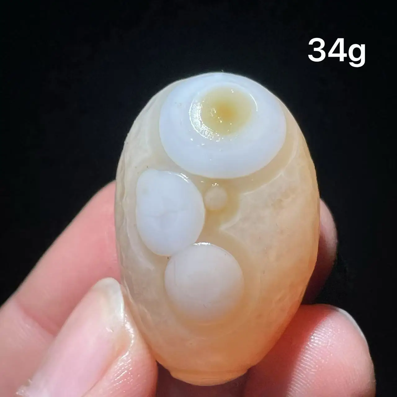 new 100% Natuarl Yellow Sardonyx Gobi Agate Bead Alxa Eye Rock Specimen Energy Crystal Chakra Reiki Healing Stone Home Decor