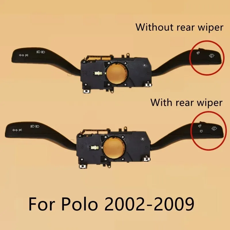 Przełącznik zespolony kierunkowskazów i wycieraczek do Volkswagena VW POLO 2002 - 2009 6Q0953503ac 6q0953503