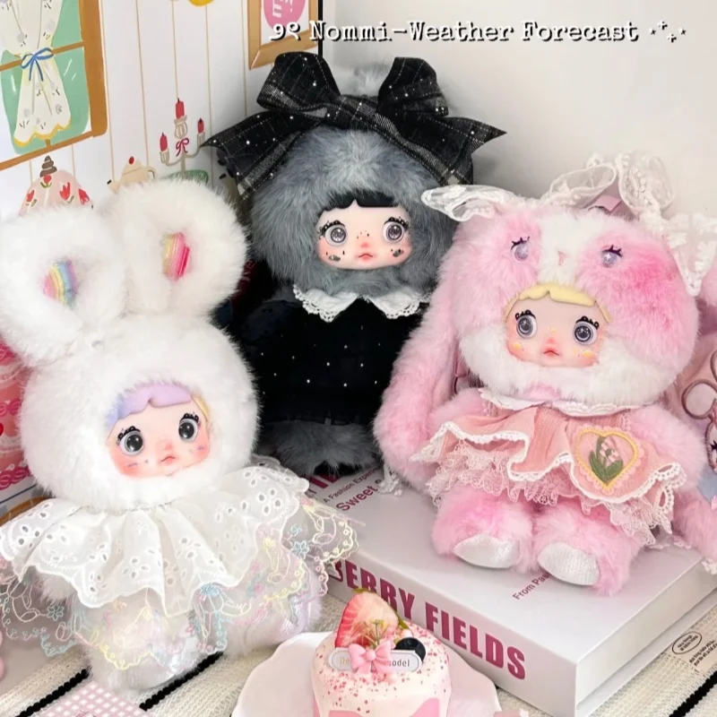 

New Genuine Nommi V10 Weather Forecast Series Blind Box Cute Anime Doll Mystery Box Raincoat Princess Style Girl Customized Gift