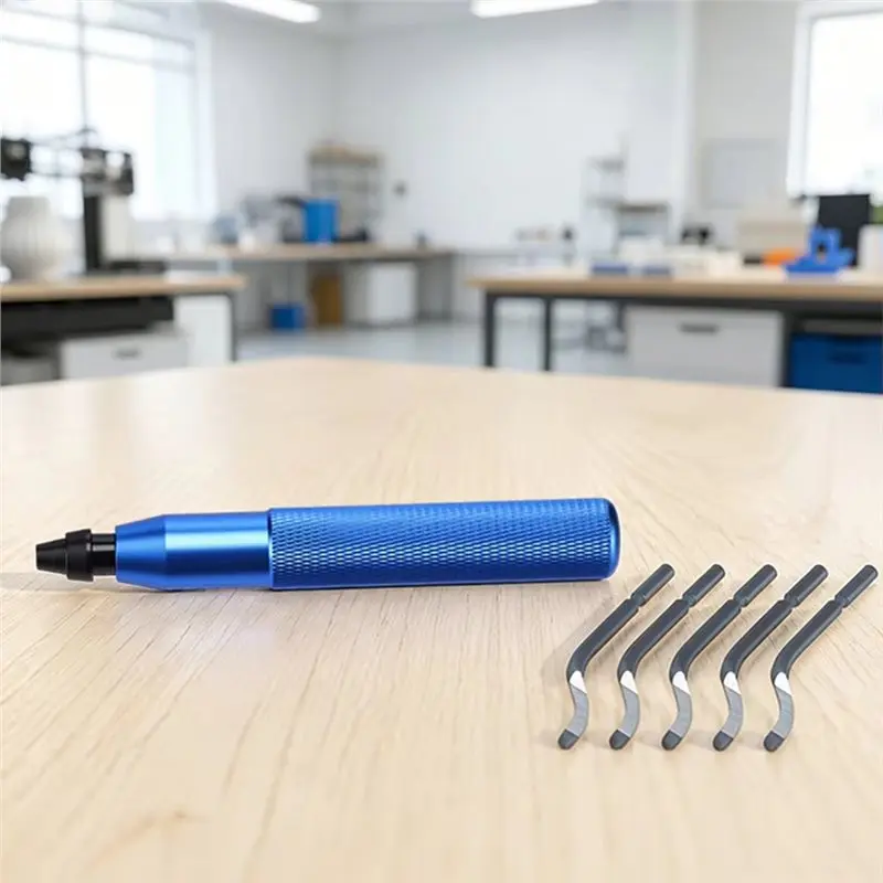 B97A-Edge Burr Removal Reamer With 360 Degree Rotation Deburring Tool With BS1010 Accessories Tool Parts Kit