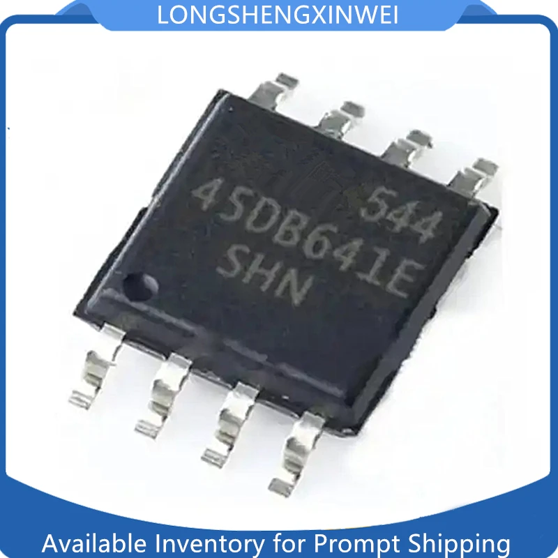 1PCS New Original AT45DB641E-SHN-T Screen Printed 45DB641E SMD SOP8 Non Volatile Flash IC