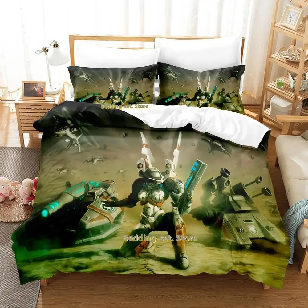 2023 Command And Conquer 3 Bedding Set Single Twin Full Queen King Size Bed Set Adult Kid Bedroom Duvetcover Sets