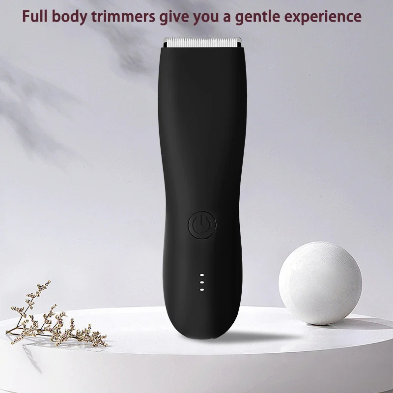 

Electric Pubic Hair Trimmer for Men,Electric Groin ,Body Hair Clipper with Charging Dock, Waterproof Ultimate Male Hygiene Razor