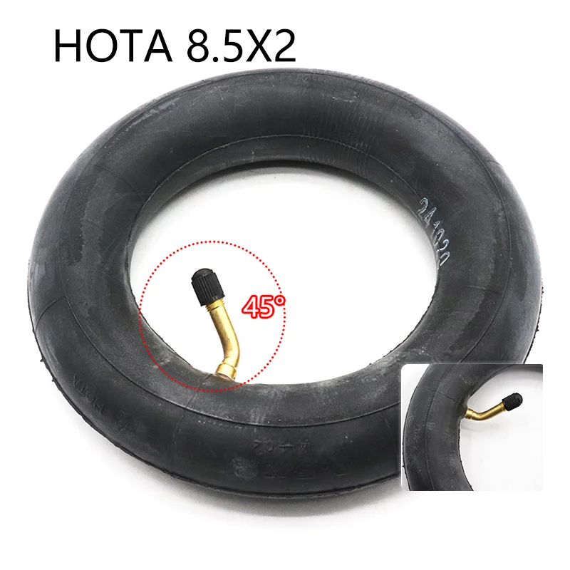 Hot 8.5x2 Inner Tube 8 1/2x2 Inner Camera for Inokim Light Macury Zero 8/9 Series Electric Scooter Baby Carriage Parts