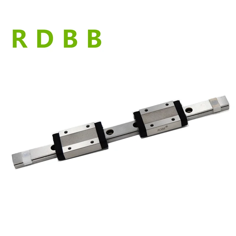 Dual Carriage for Single Rail of  MGN7 MGN9 MGN12 MGN15 150 200  250 300 350 400 450 500 600 mm with MGN9H MGN12H MGN9C MGN12C