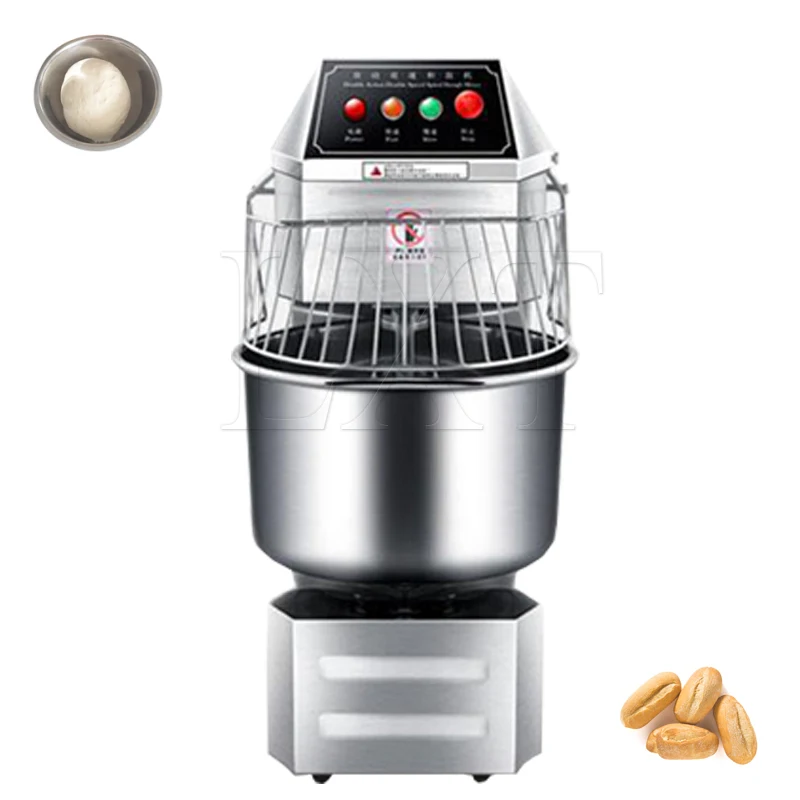 

Commercial Dough Mixer Automatic Double Acting Double Speed Flour Kneading Machine Bread