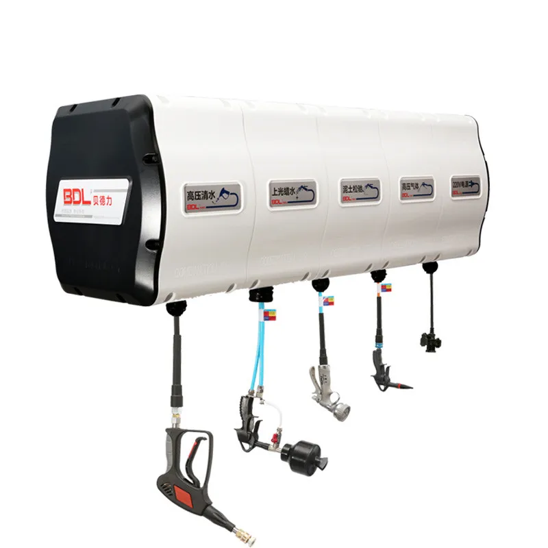 

Combination Hoses Reel for Car Wash Steel Wire Pipes 5-1