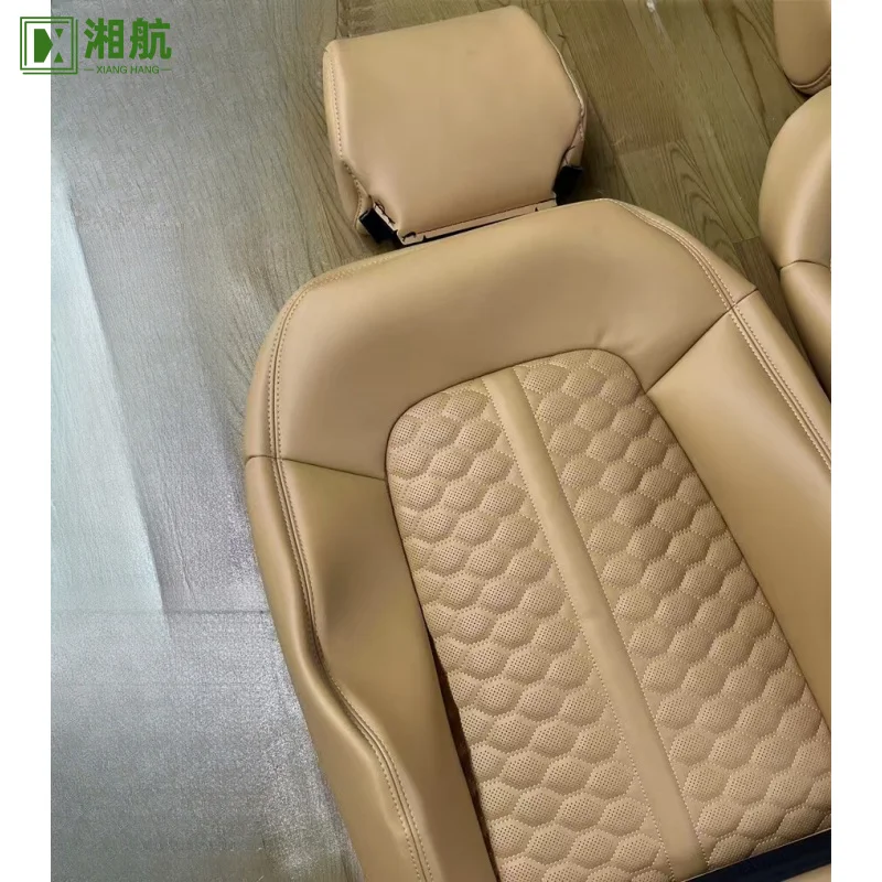 

Suitablefor audi Q7 Q5 Q3 Beige Luxury Full Set Leather Car Covers Seat Cover