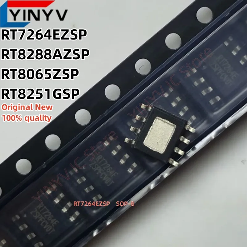 10 Uds RT7264EZSP RT7264E RT8065ZSP RT8065 RT8251GSP RT8251 RT8288AZSP RT8288A SOP-8 100% nuevo importado original 100% calidad