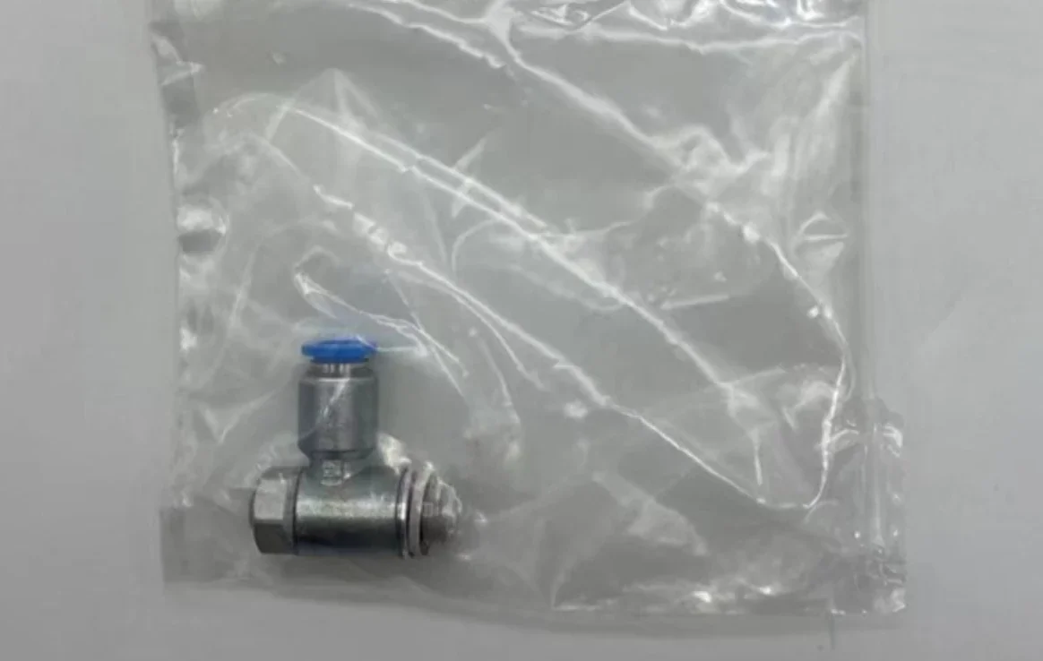 Pneumatic G1/8 threaded metal one-way throttle valve GRLA-1/8-QS-6-D 193144