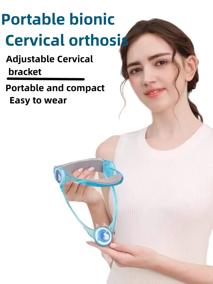 360 ° Adjustable Neck Cervical orthosis Neck Massager Cervical Spine Orthotic Protector Anti kyphosis Cervical Traction