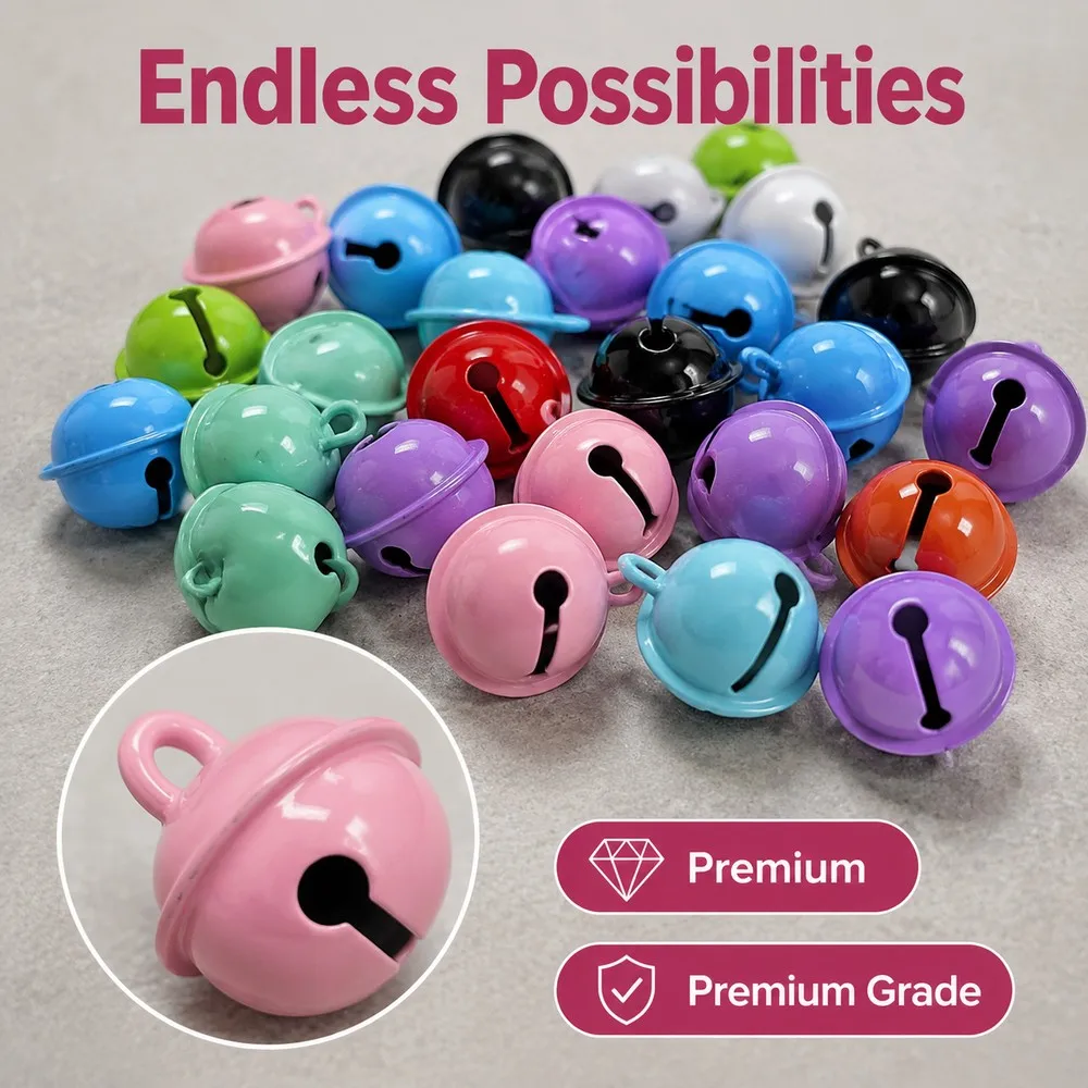 30pcs Handmade jewelry, pet leash decoration, small bells, flower garlands, hanging decorations, doll keychains, accessories